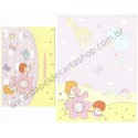 Ano 2005. Conjunto de Papel de Carta Little Twin Stars C RS2 Sanrio