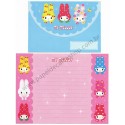 Ano 2000. Conjunto de Papel de Carta My Melody CAZ Vintage Sanrio