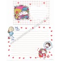 Conjunto de Papel de Carta com envelope ADO MIZUMORI 0047