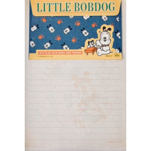 Conjunto de Papel de Carta Antigo (Vintage) Little Bobdog Diving Wealthyluck Sunward