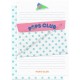 Conjunto de Papel de Carta Antigo Pops Club Strawberry