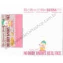 Conjunto de Papel de Carta Vintage The Pierrot Post Extra Scallion Salt 1