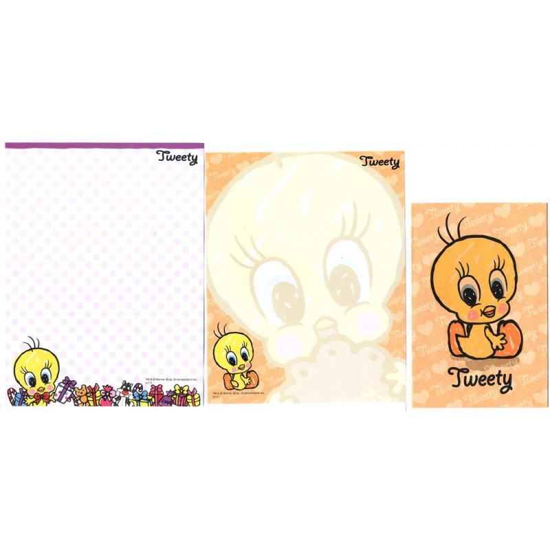 Conjunto de Papel de Carta Importado Tweety 02