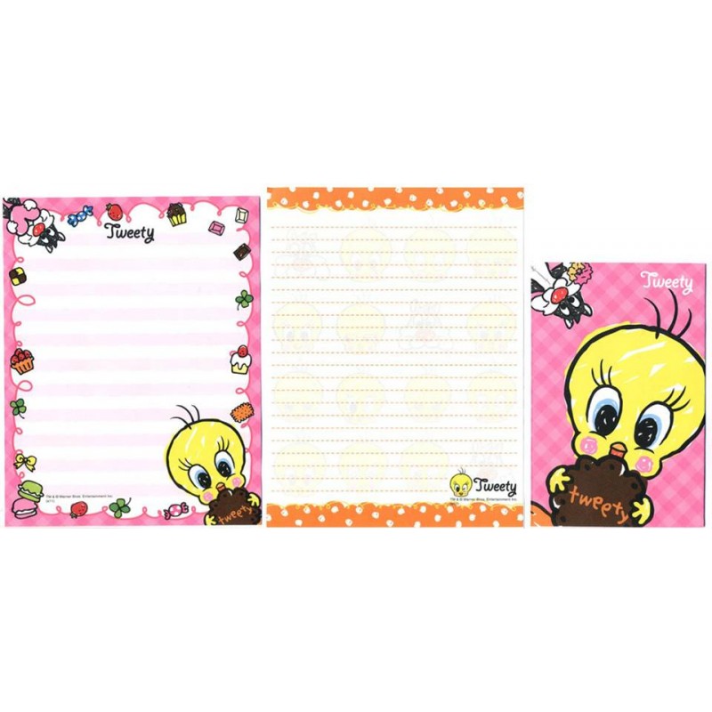 Conjunto de Papel de Carta Importado Tweety 04