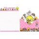 Conjunto de Papel de Carta Importado Tweety 06