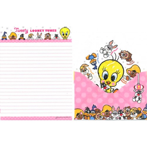 Conjunto de Papel de Carta Importado Tweety 06