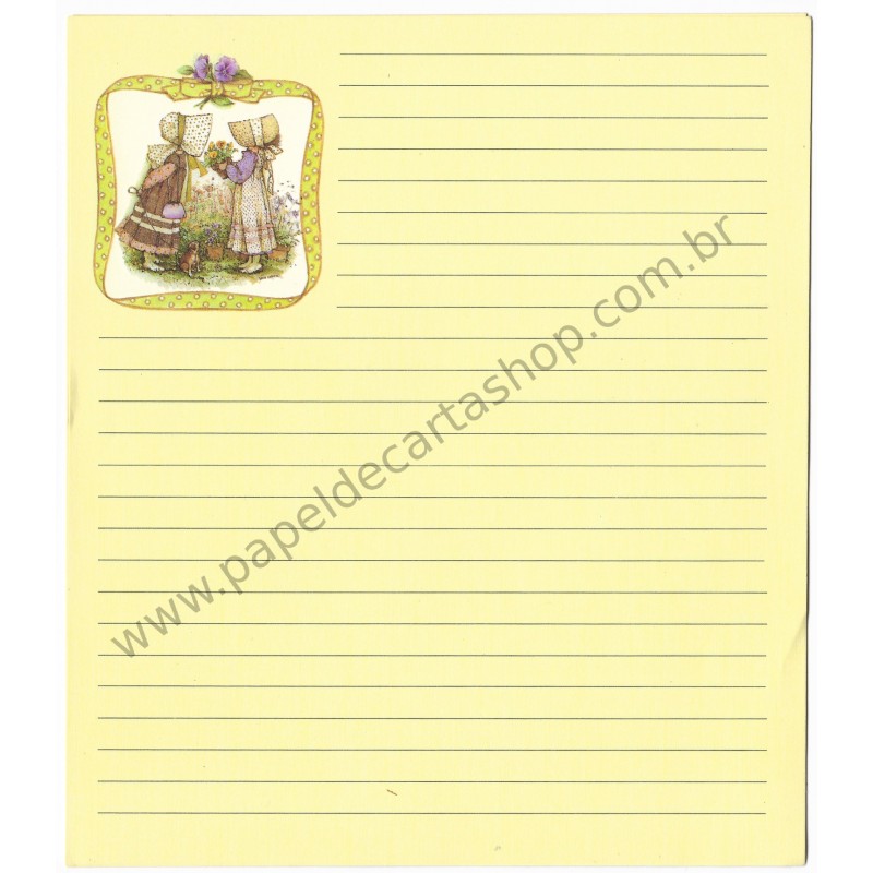 Papel de Carta Holly Hobbie M82