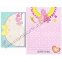 Conjunto de Papel de Carta Importado Care Bears TCFC