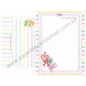 Conjunto de Papel de Carta IMPORTADO Strawberry Shortcake Pets2