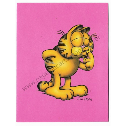 Ano 1978. Notelete Garfield CPK - Best Cards