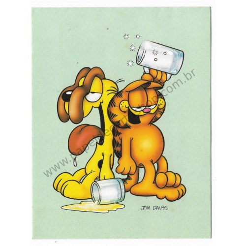 Ano 1978. Notelete Garfield CVD2 - Best Cards