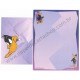 Conjunto de Papel de Carta Antigo Importado Looney Tunes Patolino Warner