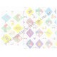 Ano 2018. Conjunto de Papel de Carta Little Twin Stars Sanrio