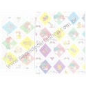 Ano 2018. Conjunto de Papel de Carta Little Twin Stars Sanrio