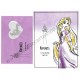 Conjunto de Papel de Carta Rapunzel Disney Daiso