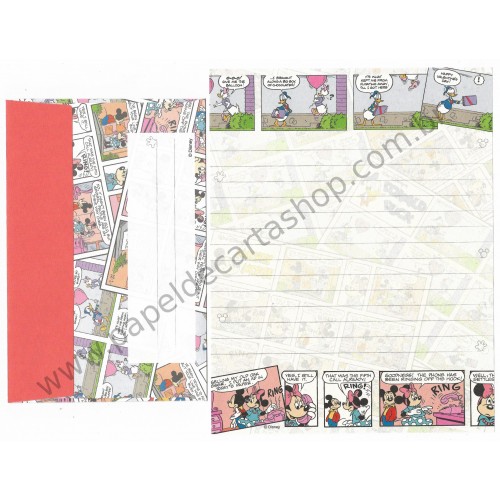 Conjunto de Papel de Carta Disney Characters Sun-Star