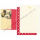 Conjunto de Papel de Carta Disney Minnie Red Dots - Hallmark