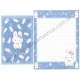 Ano 2000. Conjunto de Papel de Carta Hello Kitty Regional Snow Sanrio