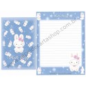 Ano 2000. Conjunto de Papel de Carta Hello Kitty Regional Snow Sanrio