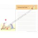Conjunto de Papel de Carta Importado Disney Winnie The Pooh 1 (CLA)