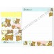 Kit 4 Conjuntos de Papel de Carta Rilakkuma 2017 - San-X