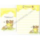 Kit 4 Conjuntos de Papel de Carta Rilakkuma Honey 2017 - San-X