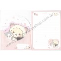 Kit 2 Conjuntos de Papel de Carta Importado Rilakkuma and Cute Cats