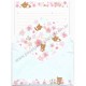 Conjunto de Papel de Carta Importado Rilakkuma Cherry Blossom (CAZ)