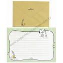 Conjunto de Papel de Carta Snoopy Pen Hallmark