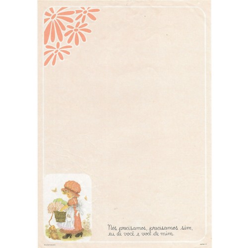 Papel de Carta July Pop A-06