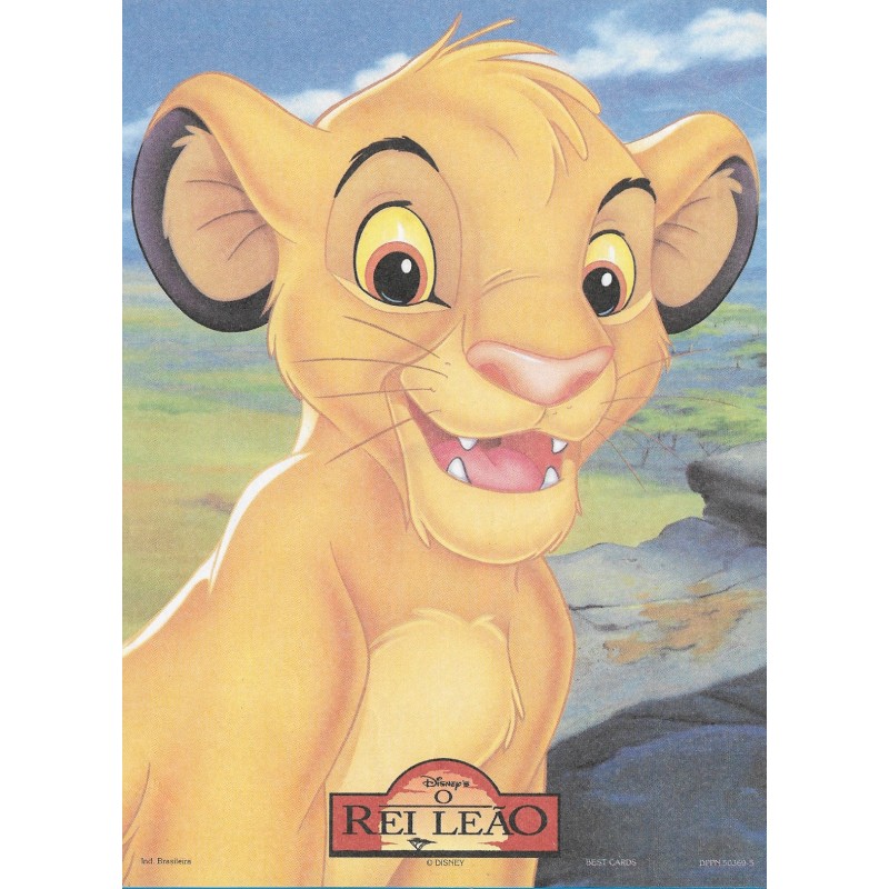 Papel de Carta Antigo Disney O Rei Leão2 - Best Cards