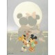 Papel de Carta Antigo Disney Mickey & Minnie Moon - Best Cards