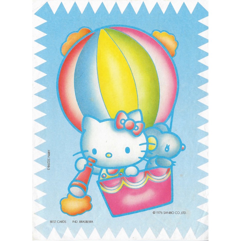 Papel de Carta Antigo Hello Kitty Balão - Best Cards