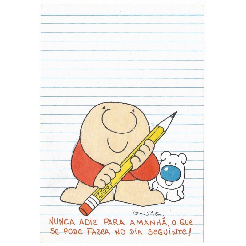 Papel de Carta AVULSO Antigo M Ziggy PENCIL