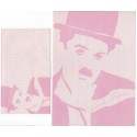 Ano 1987. Conjunto de Papel de Carta Chaplin Bubbles CRS