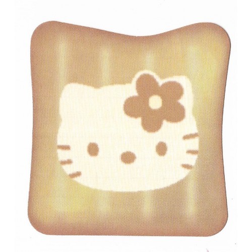 Ano 2003. Notinha Hello Kitty Toasted Bread Sanrio