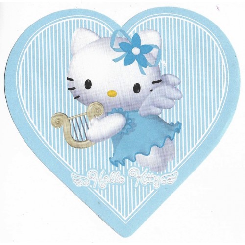 Ano 2001. Nota Hello Kitty Angel Heart Sanrio