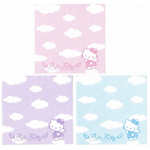 Ano 1998. Kit 3 Notas Hello Kitty Angel Vintage Sanrio