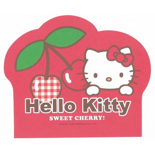 Ano 2006. Nota Hello Kitty Sweet Cherry Sanrio