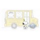 Nota Snoopy School Bus Peanuts Japan