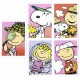 Kit 5 Mini-Cartões de Mensagem Valentines Antigo Importado Snoopy1