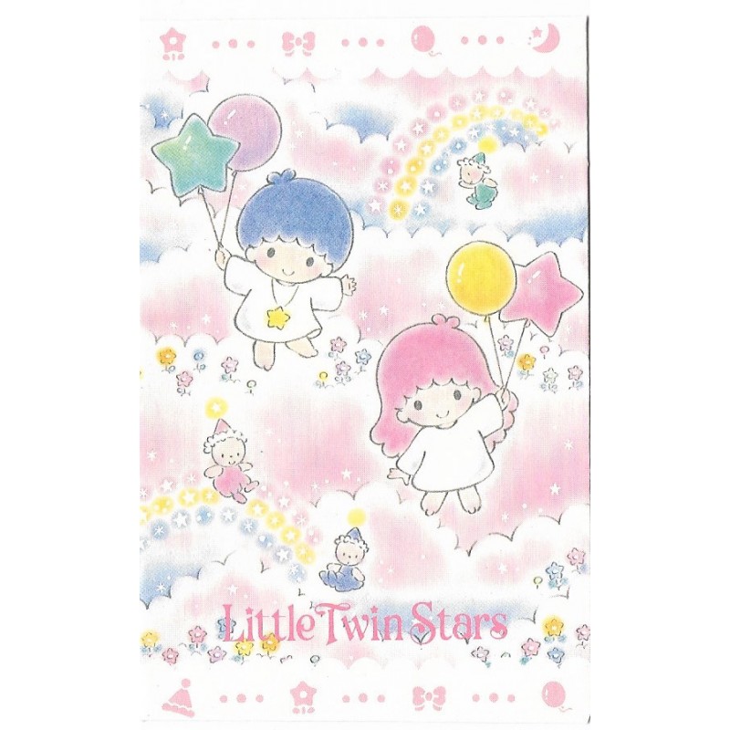 Ano 1993. Mini-Envelope Little Twin Stars Vintage Sanrio