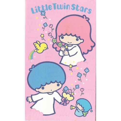 Ano 1985. Mini-Envelope Little Twin Stars Sanrio