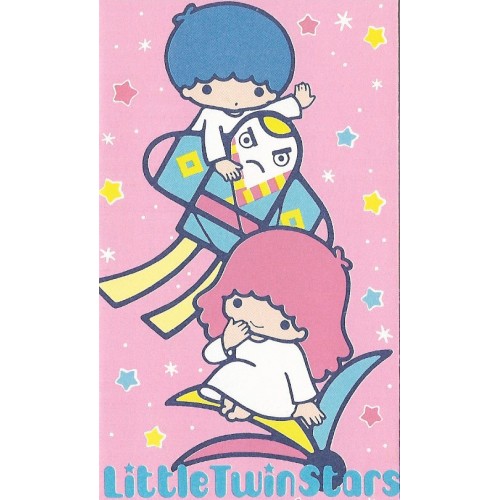 Ano 1984. Mini-Envelope Little Twin Stars Sanrio