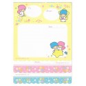 Ano 1998. Kit 3 Papéis de Carta Little Twin Stars Vintage Sanrio