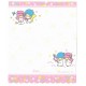 Ano 1998. Kit 3 Papéis de Carta Little Twin Stars Antigo (Vintage) Sanrio