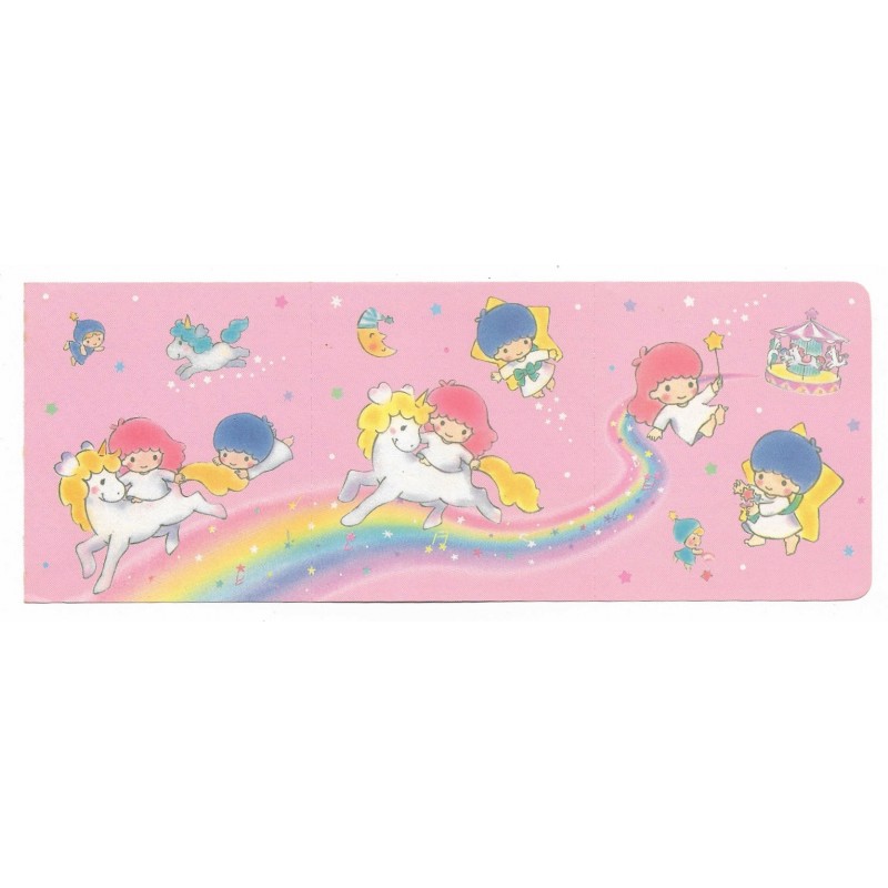 Ano 1990. Nota Grande Little Twin Stars UNI Sanrio