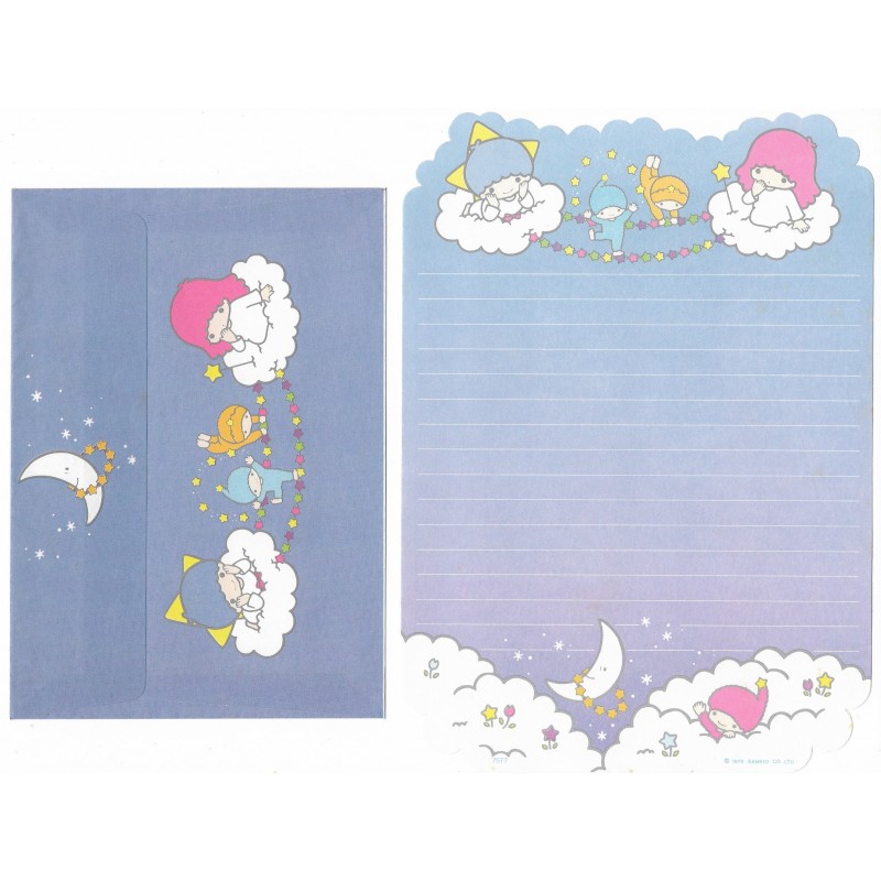 Conjunto de Papel de Carta Antigo Little Twin Stars (CLL)