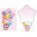 Conjunto de Papel de Carta Antigo Little Twin Stars Balloon