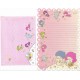 Conjunto de Papel de Carta Antigo Little Twin Stars Ballon